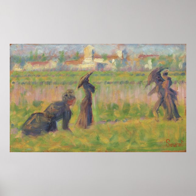 Poster Números em Paisagem (Frente)