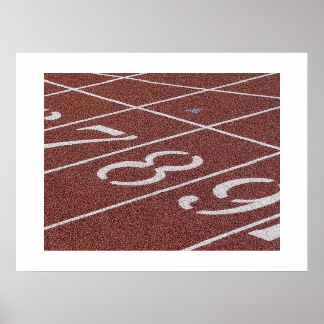 Pôster Números-Impressão (Frente)