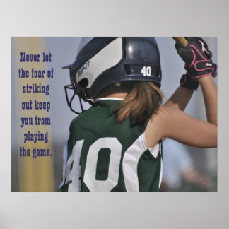 Poster Nunca deixe o medo