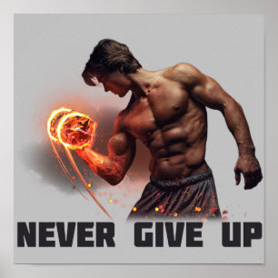 Poster Nunca desista