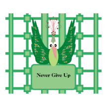 Nunca Desistir do Peacock Planner