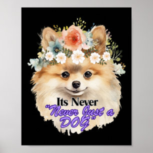 Poster Nunca É Apenas Um Cachorro