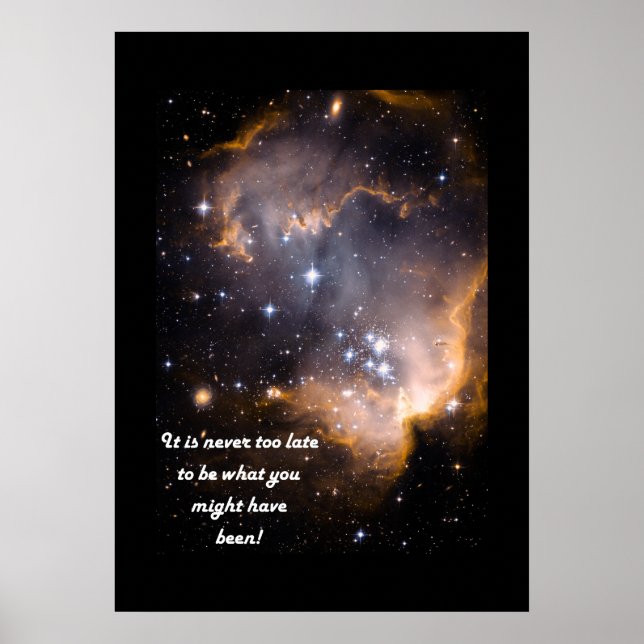 Poster Nunca É Tarde (Frente)