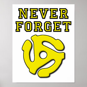 Pôster Nunca Esqueça 45 Cartaz Divertido