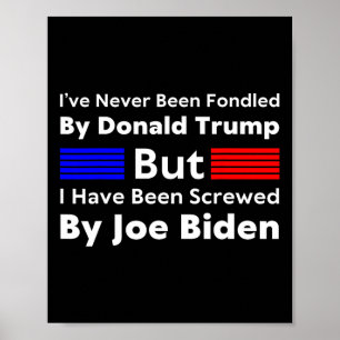 Poster Nunca Fui Conseguido Por Donald Trump, Mas Eu Fui