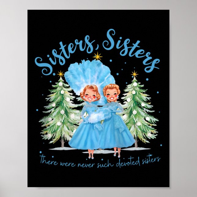 Poster Nunca Houve Irmãs Tão Devotadas Natal Xm (Frente)