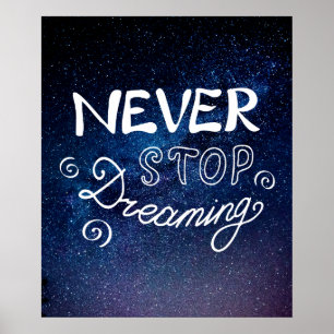 Poster NUNCA PARE DE DREAMING Night Sky Cote