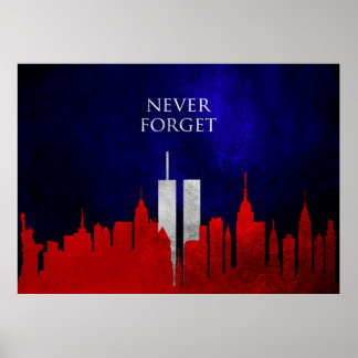 Poster Nunca se esqueça do 911 (11 de setembro de 2001)
