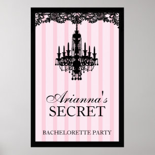Poster nupcial do boutique 311 listrado