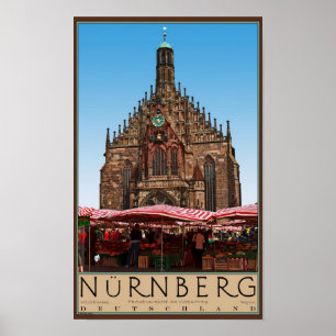 Pôster Nürnberg - Frauenkirche