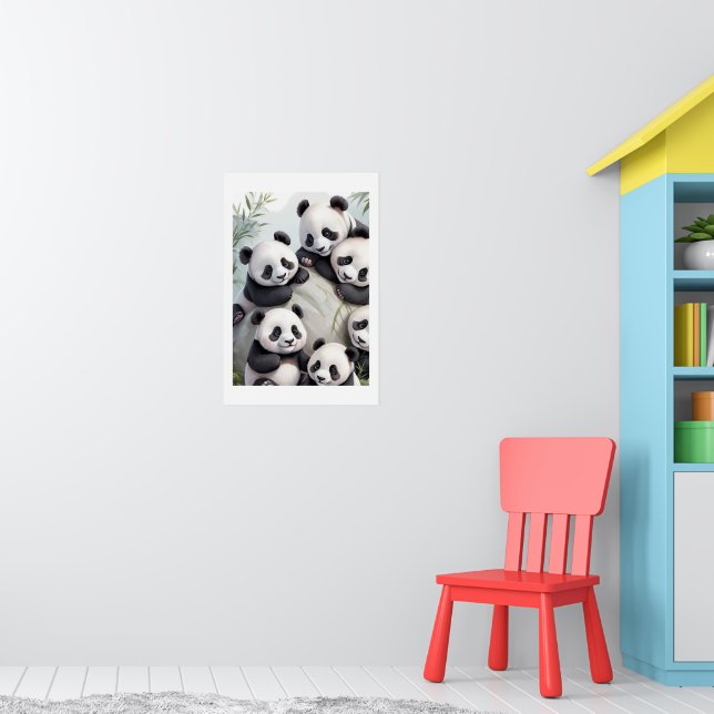 Poster Nursery Panda (Berçário 1)