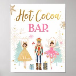 Poster Nutcracker Ballerina Bar Chocolate Quente