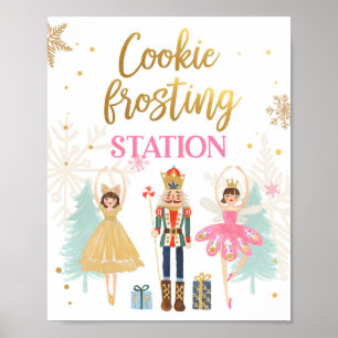 Poster Nutcracker Ballerina Girl, Glacé de Cookie