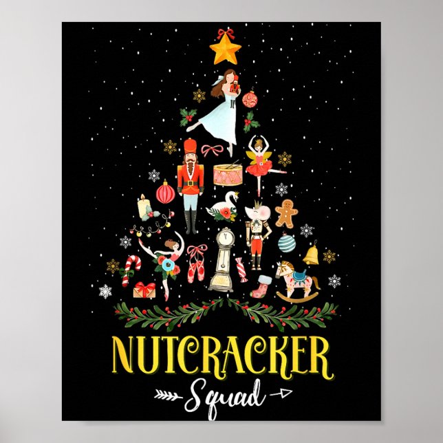 Poster Nutcracker Squad In My Nutcracker Era Christmas Tr (Frente)