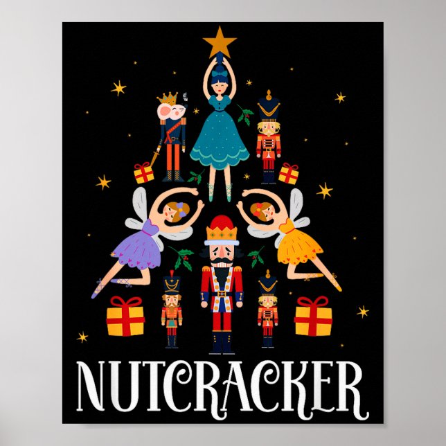 Poster Nutcracker Sugar Fairy Plum Christmas - Nutcracker (Frente)