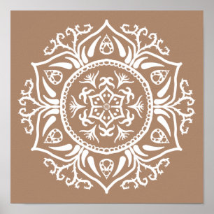 Pôster Nutmeg Mandala