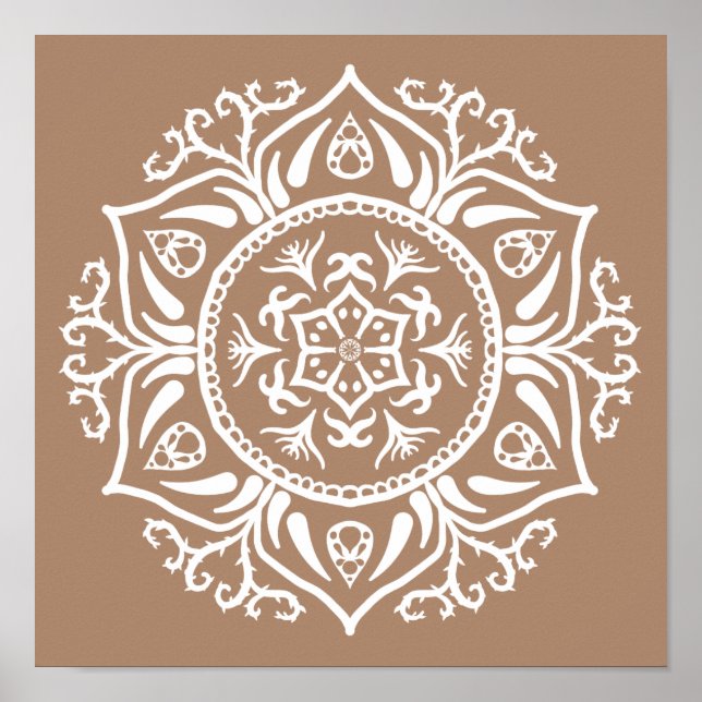 Pôster Nutmeg Mandala (Frente)