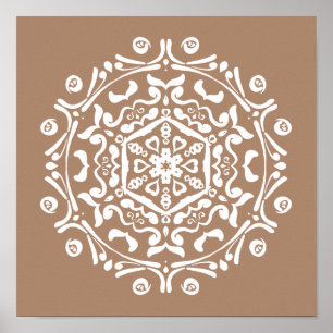 Pôster Nutmeg Mandala