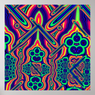 Pôster "nuvem de consciência"