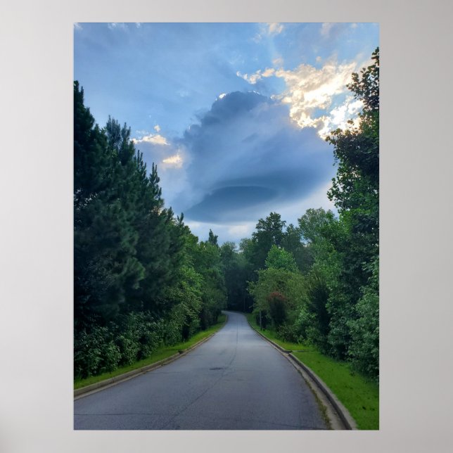 Poster Nuvem Lenticular (Frente)