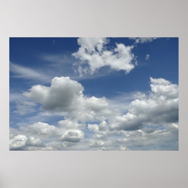 Pôster Nuvens (Frente)
