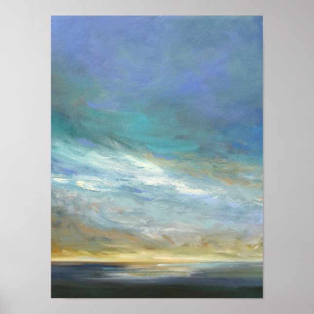 Pôster Nuvens Costeiras (Frente)