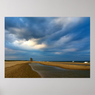 Poster Nuvens da praia