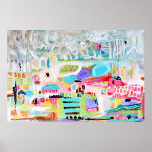 Poster Nuvens de Abstrato