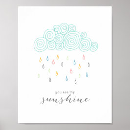 Pôster Nuvens de Chuva