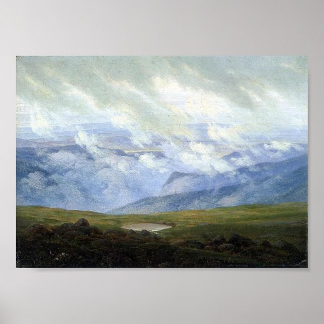 Poster Nuvens de deriva (Frente)