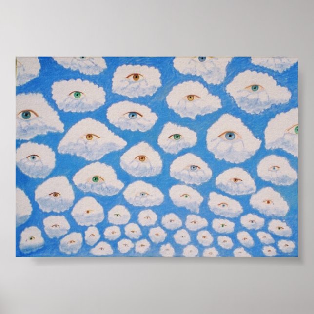 Poster nuvens de dor (Frente)