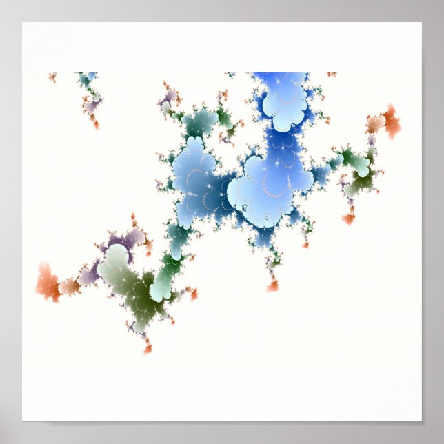 Poster Nuvens de Pastel (Frente)