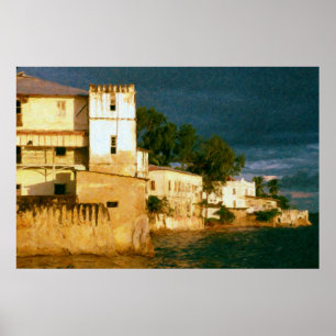 Poster Nuvens de tempestade de Zanzibar