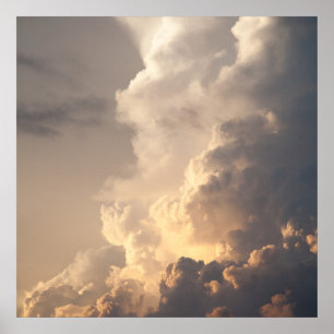 Poster Nuvens de Tempestade no Céu Nuvem
