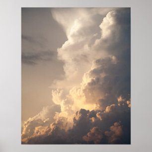 Poster Nuvens de Tempestade no Céu Nuvem