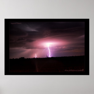 Poster Nuvens em camadas