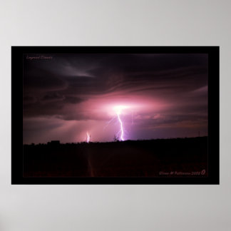 Poster Nuvens em camadas