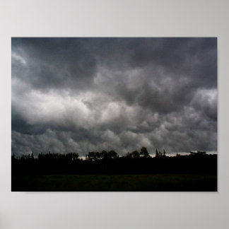 Pôster Nuvens Escuras (3)