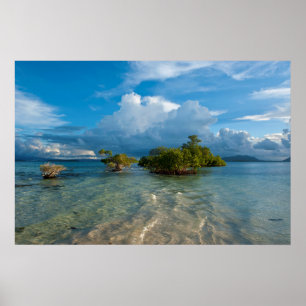 Poster Nuvens Sobre a Lagoa de Marovo
