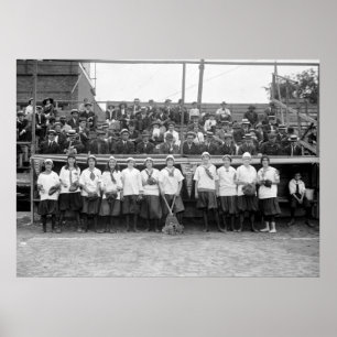 Pôster NY Giants fêmea Basebol, 1913