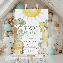 Poster Nyala Safari Animais Selvagens Dois Segundo Aniver