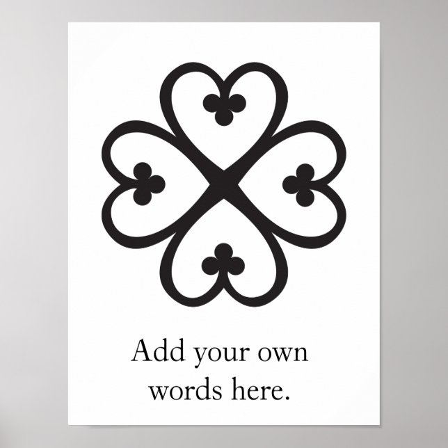 Pôster Nyame Dua | Presença e proteção de Deus (Frente)