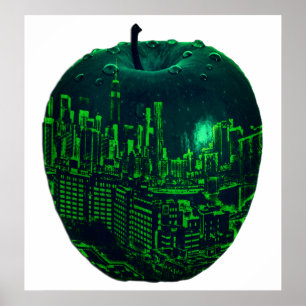 Poster NYC Apple realmente grande
