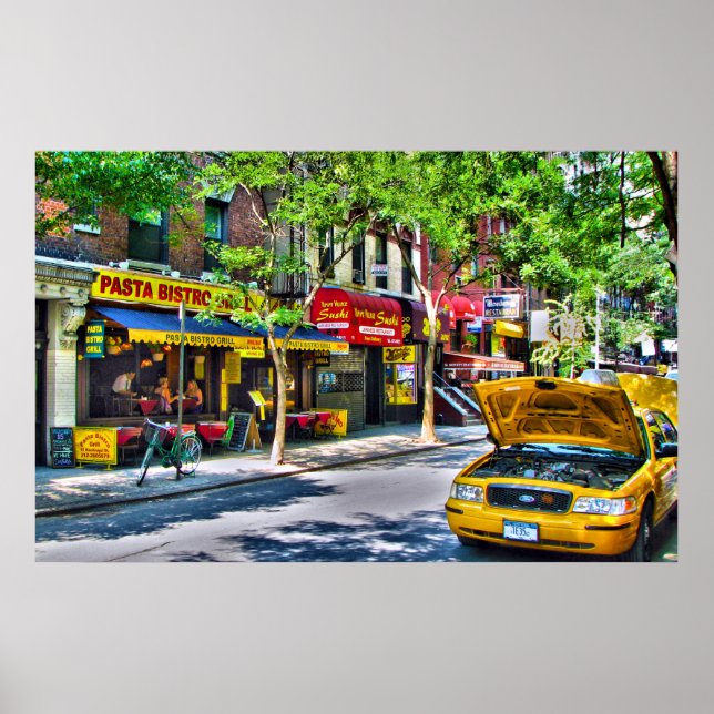 Poster nyc bistro (Frente)