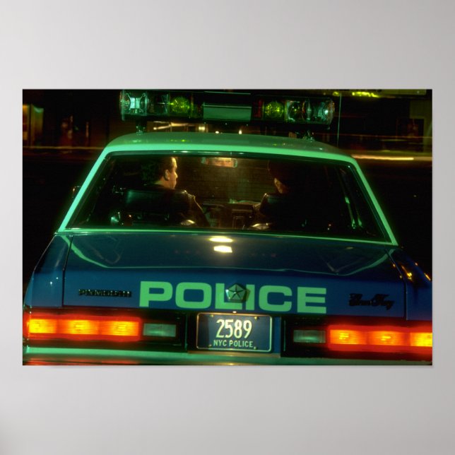 Pôster NYC. Polícia (Frente)