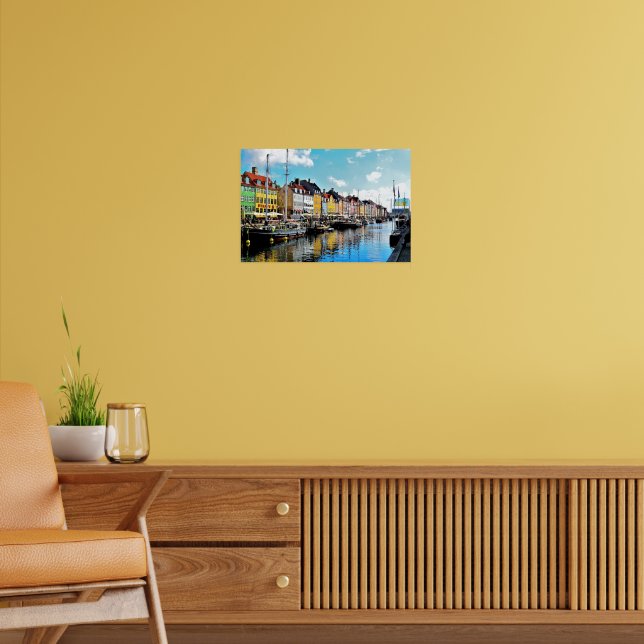 Poster Nyhavn District, Denmark, (Sala de Estar 2)