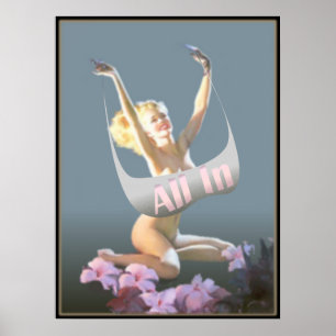 Poster nymph2 baseado no Pastel pelo conde Moran
