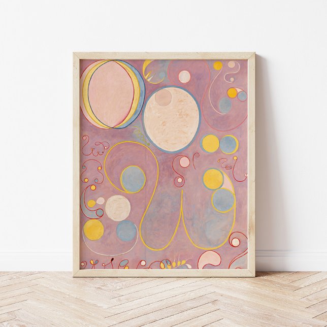 Poster O 10 maior número 8 | Hilma af Klint (Criador carregado)