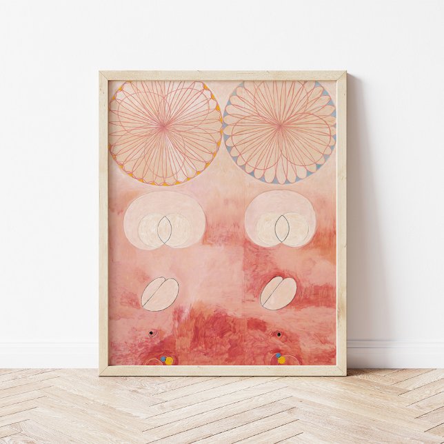Poster O 10 maior número 9 | Hilma af Klint (Criador carregado)