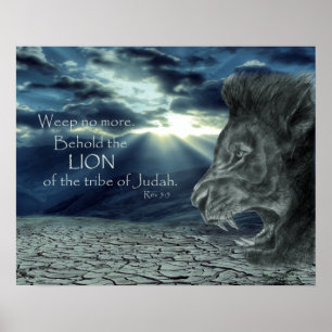 Poster O 5:5 do Rev Behold o leão